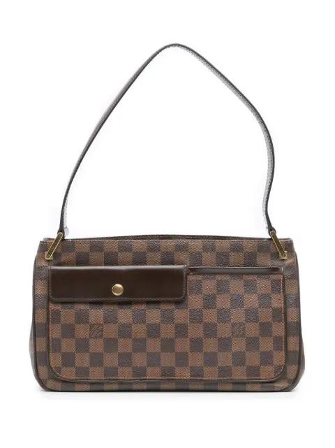 1996-2020 Damier Ebene Aubagne shoulder bag by LOUIS VUITTON 