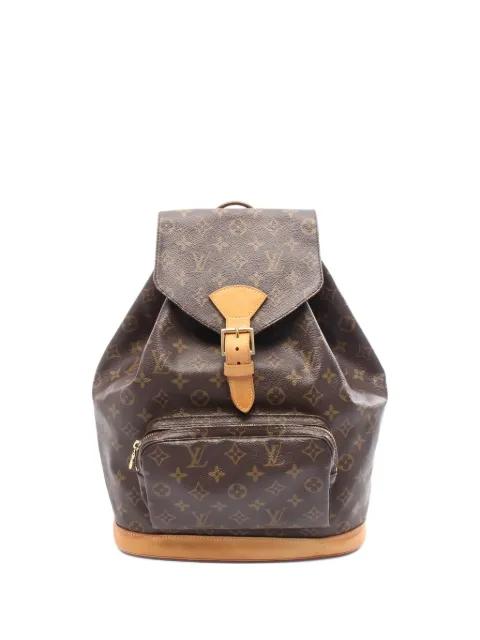 1996 GM Montsouris monogram-canvas backpack by LOUIS VUITTON 