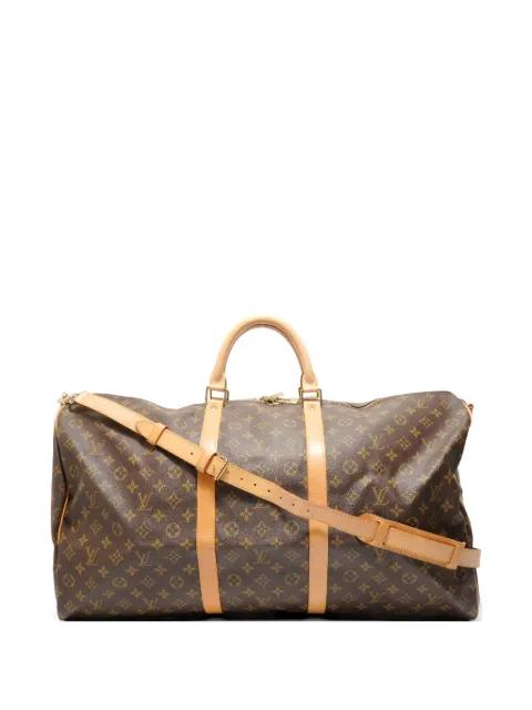 1996 Monogram Keepall 60 Bandouliere boston bag by LOUIS VUITTON 