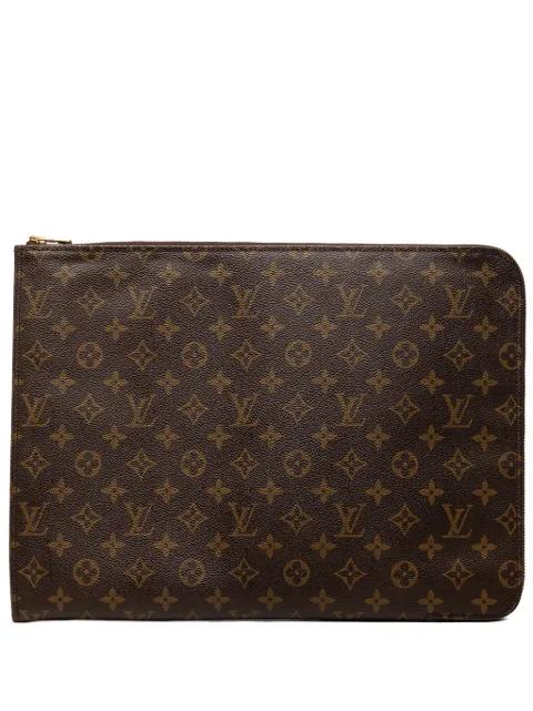 1996 Monogram Poche Documents Portfolio business bag by LOUIS VUITTON 