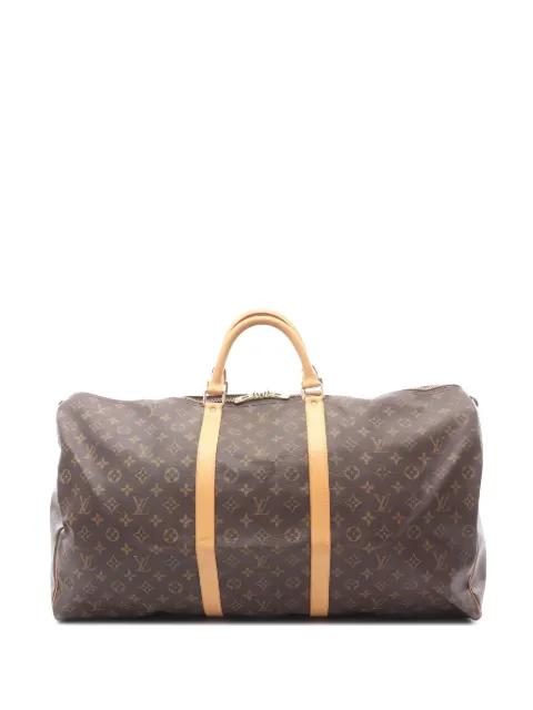 1997 monogram leather boston tote bag by LOUIS VUITTON 