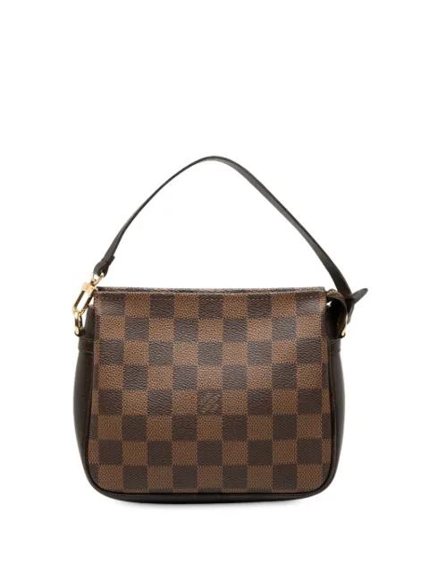 1998 Damier Ebene Trousse Pochette handbag by LOUIS VUITTON 