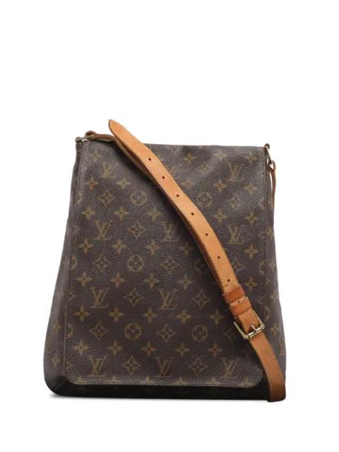 1998 GM Musette Salsa Monogram leather cross body bag by LOUIS VUITTON 