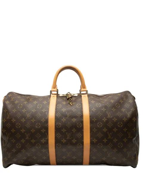 1998 Monogram Keepall 55 travel bag by LOUIS VUITTON 