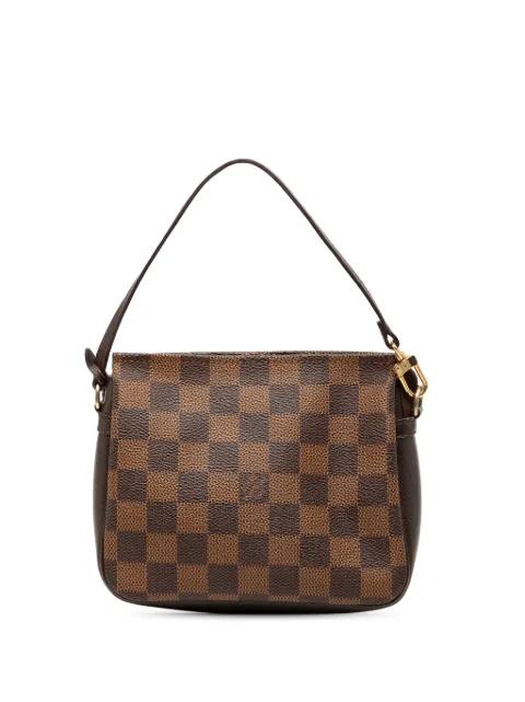 1999 Damier Ebene Trousse Pochette handbag by LOUIS VUITTON 