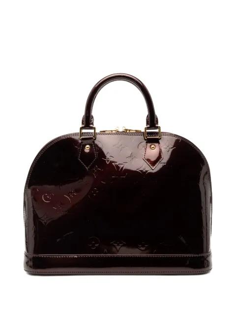 2000-2020 Monogram Vernis Alma PM handbag by LOUIS VUITTON 