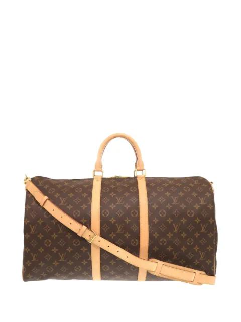 2000-2025 Monogram Keepall Bandouliere 55 travel bag by LOUIS VUITTON 