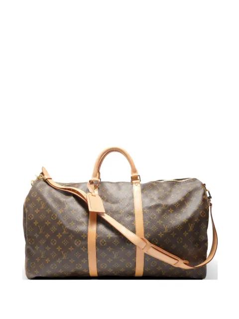 2000 Monogram Keepall Bandoulière 60 holdall by LOUIS VUITTON 