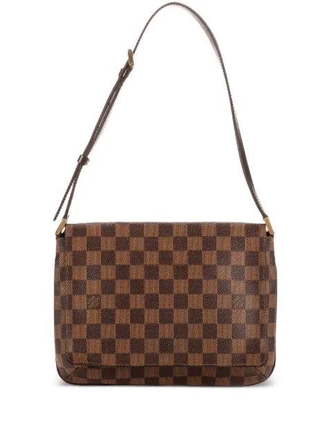 2000 Musette Salsa Damier Ebene adjustable-strap shoulder bag by LOUIS VUITTON 