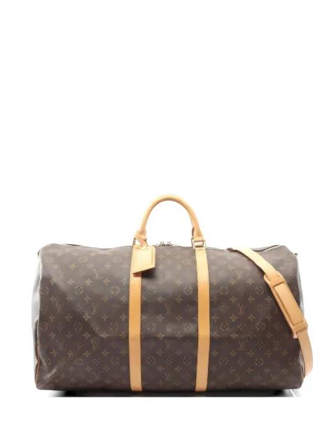 2000s 60 Keepall Bandouliere monogram luggage bag by LOUIS VUITTON 2000s 60 Keepall Bandouliere monogram luggage bag by LOUIS VUITTON