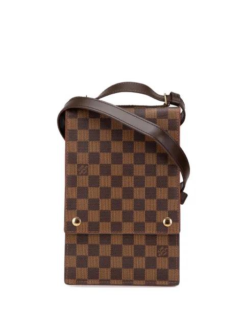 2001 Damier Ebene Portobello crossbody bag by LOUIS VUITTON 