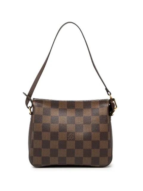 2001 Damier Ebene Trousse Pochette handbag by LOUIS VUITTON 