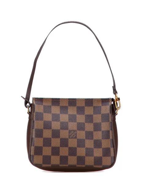 2001 Damier Ebene Trousse Pochette handbag by LOUIS VUITTON 