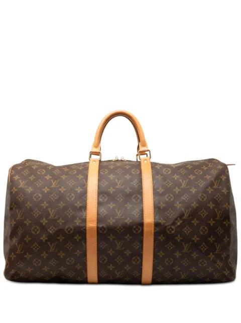 2001 Monogram Keepall 55 travel bag by LOUIS VUITTON 