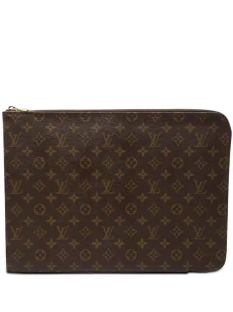 2001 Monogram Poche Documents Portfolio business bag by LOUIS VUITTON 