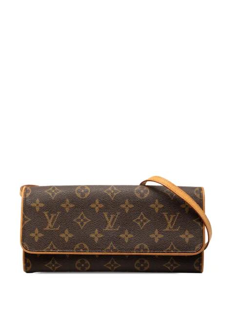 2001 Monogram Pochette Twin GM crossbody bag by LOUIS VUITTON 