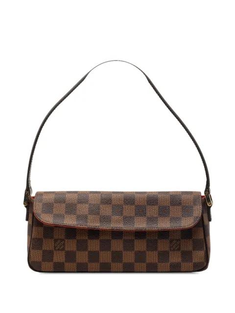 2002 Damier Ebene Recoleta shoulder bag by LOUIS VUITTON 