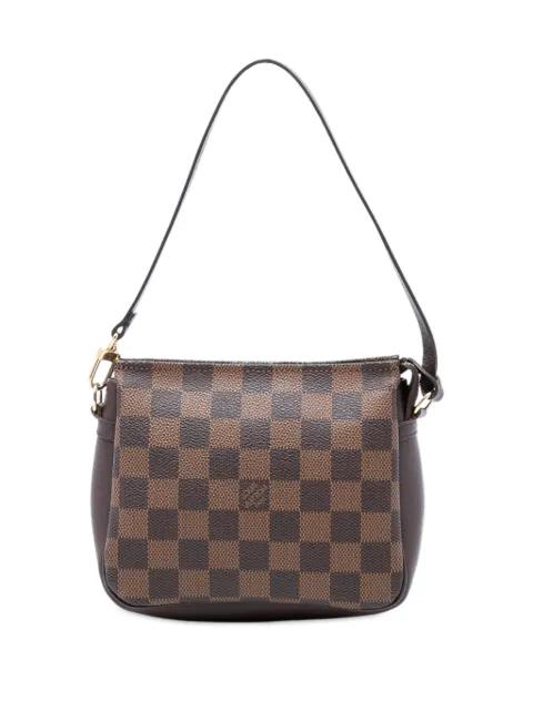 2002 Damier Ebene Trousse Pochette handbag by LOUIS VUITTON 