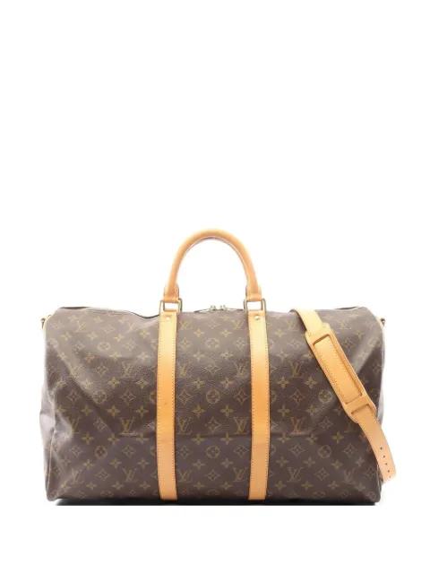 2002 Keepall Bandoulière Monogram Holdall travel bag by LOUIS VUITTON 