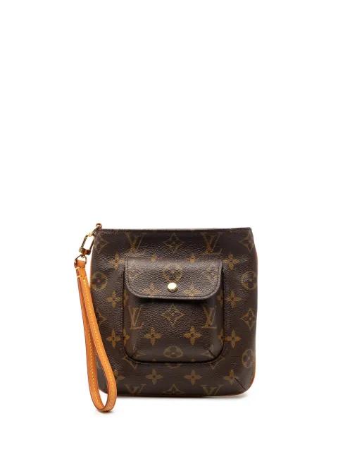 2002 Monogram Partition clutch bag by LOUIS VUITTON 