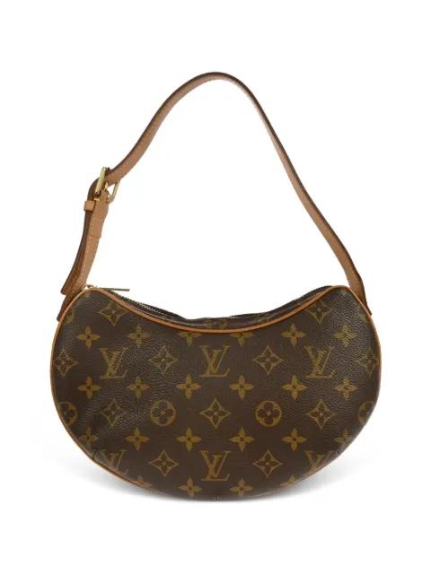 2002 PM Croissant monogram-canvas shoulder bag by LOUIS VUITTON 