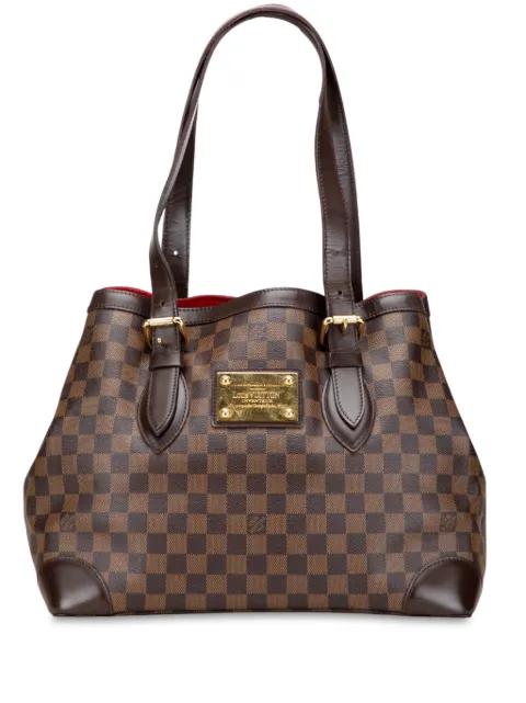 2003-2014 Damier Ebene Hampstead MM tote bag by LOUIS VUITTON 