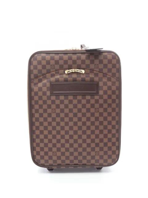 2003 Damier Ebene Pegase 45 travel bag by LOUIS VUITTON 