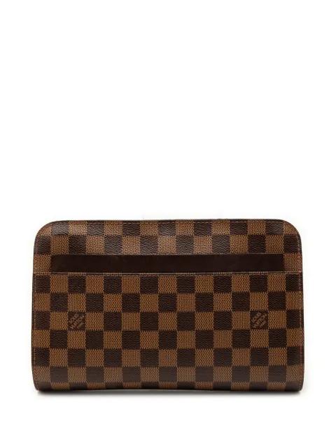 2003 Damier Ebene Saint Louis Pochette clutch bag by LOUIS VUITTON 