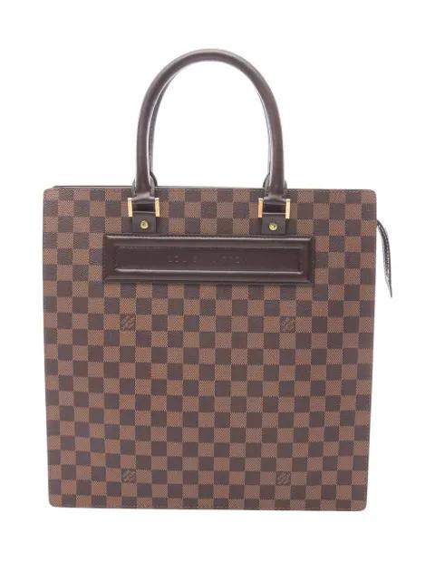2003 Damier Ebene Venice Sac Plat GM tote bag by LOUIS VUITTON 