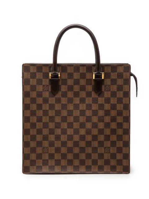 2003 Damier Ebene Venice Sac Plat tote bag by LOUIS VUITTON 