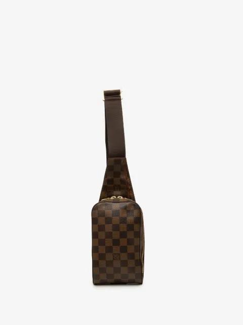 2004 Damier Ebene Geronimos crossbody bag by LOUIS VUITTON 