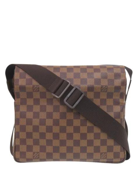 2004 Damier Ebene Naviglio crossbody bag by LOUIS VUITTON 