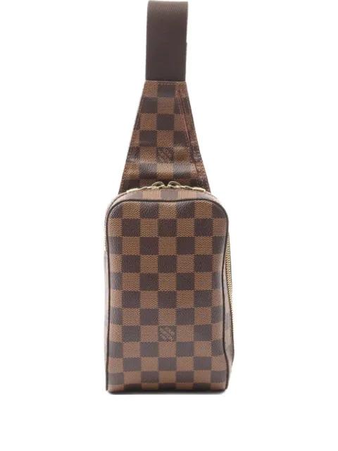 2004 Geronimos Damier Ebene belt bag by LOUIS VUITTON 