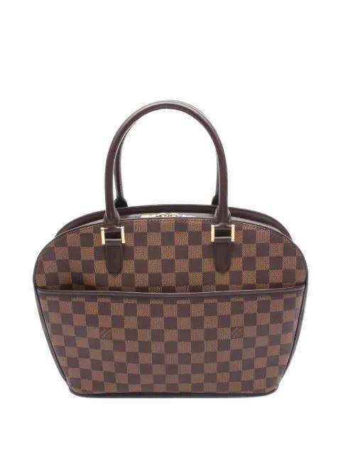 2004 Sarria checkerboard tote bag by LOUIS VUITTON 