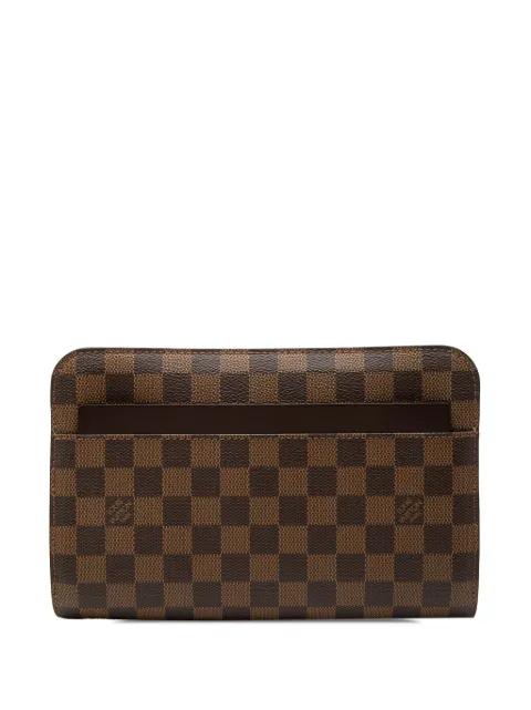 2005 Damier Ebene Saint Louis Pochette clutch bag by LOUIS VUITTON 