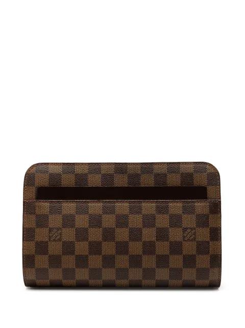 2005 Damier Ebene Saint Louis Pochette clutch bag by LOUIS VUITTON 