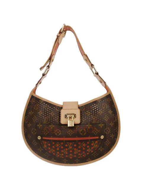 2005 Monogram Perfo Demi-lune shoulder bag by LOUIS VUITTON 