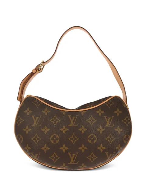 2005 PM Croissant monogram-canvas shoulder bag by LOUIS VUITTON 