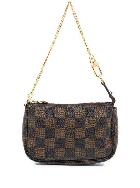 2006 Damier Ebene Mini Pochette Accessoires handbag by LOUIS VUITTON 