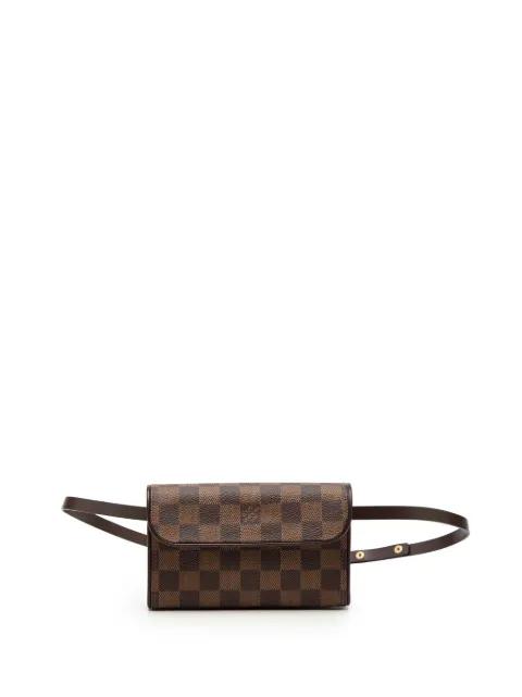 2006 Damier Ebene Pochette Florentine belt bag by LOUIS VUITTON 