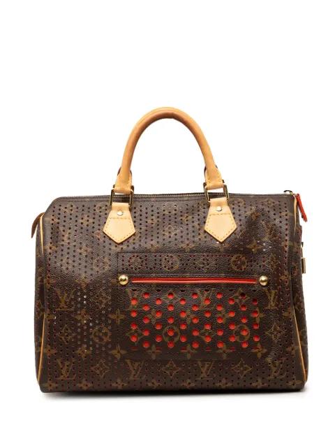 2006 Monogram Perforated Speedy 30 boston bag by LOUIS VUITTON 