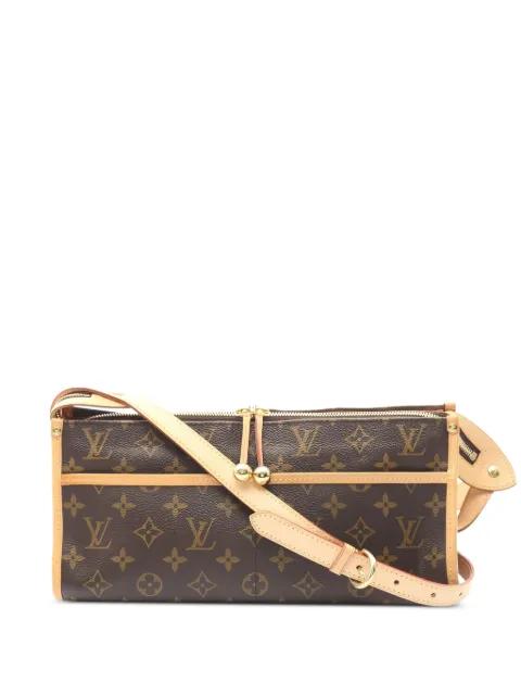 2006 Popincourt monogram-canvas leather shoulder bag by LOUIS VUITTON 