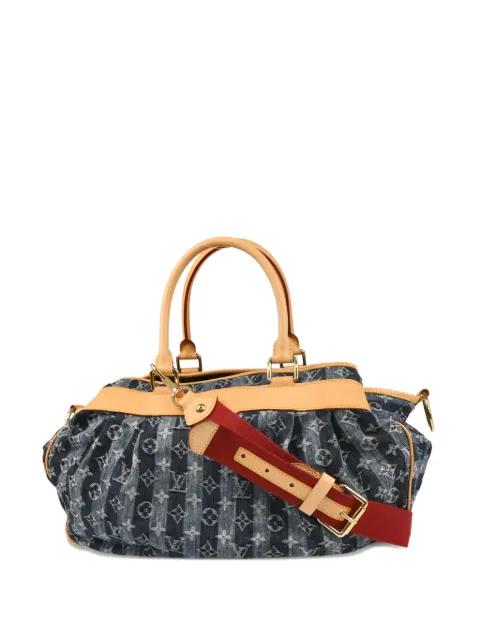 2006 Raye GM Monogram denim  tote bag by LOUIS VUITTON 