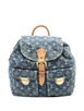2006 Sac Ad GM monogram denim backpack by LOUIS VUITTON 