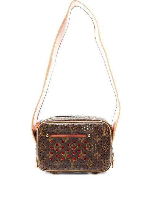 2006 mini Monogram Perfo Trocadero shoulder bag by LOUIS VUITTON 