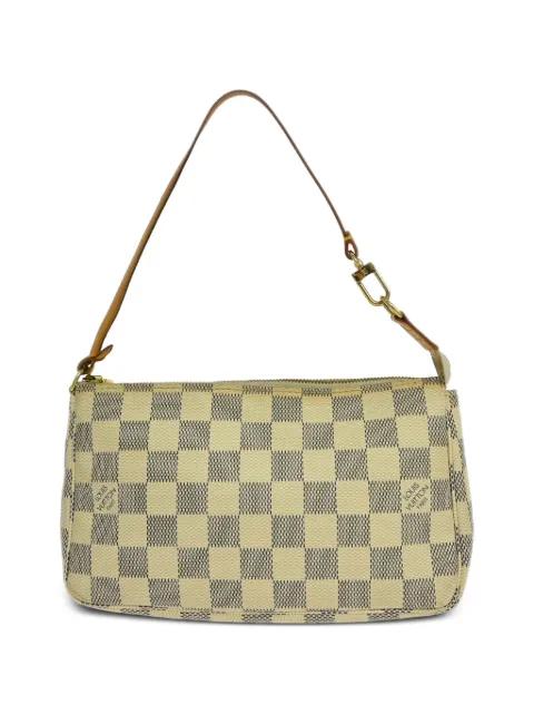 2007 Damier Azur Mini Pochette Accessoires shoulder bag by LOUIS VUITTON 