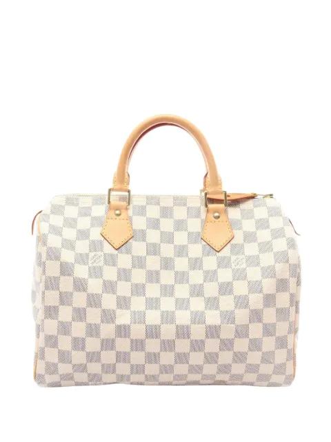 2007 Damier Azur Speedy 30 boston bag by LOUIS VUITTON 