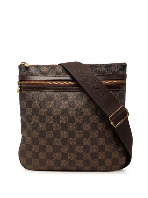 2007 Damier Ebene Bosphore Pochette crossbody bag by LOUIS VUITTON 