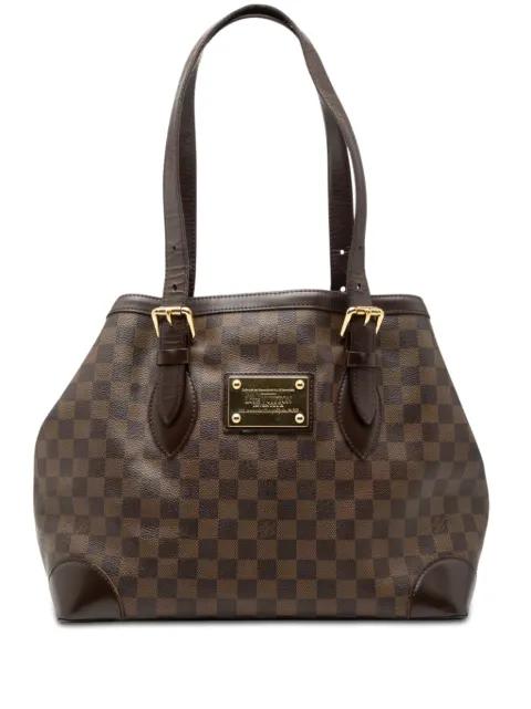 2007 Damier Ebene Hampstead MM tote bag by LOUIS VUITTON 