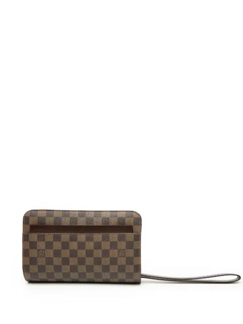 2007 Damier Ebene Saint Louis Pochette clutch bag by LOUIS VUITTON 